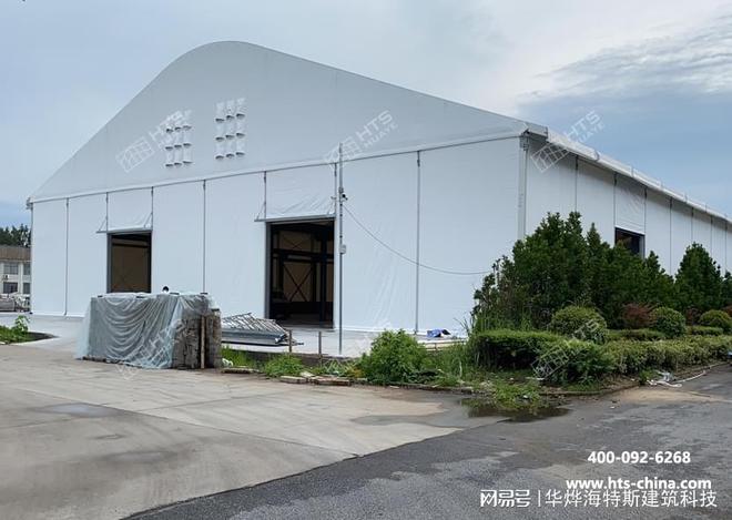 物流仓储大棚篷房为企业供给了灵敏、高效、经济的仓储空间(图2)